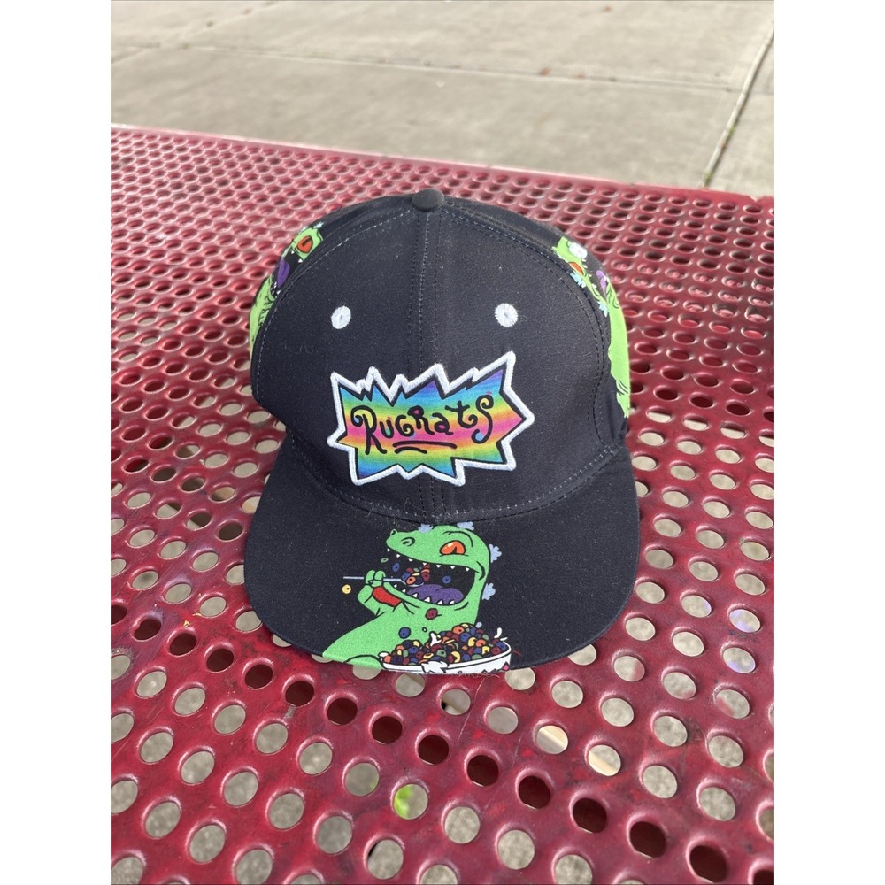 Headgear Classics Rugrats Reptar Snapback Hat Mens One Size Black HGC032-HAT-13